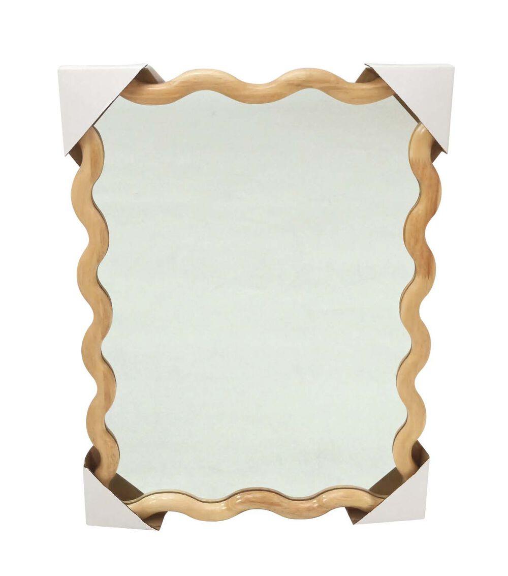 14″ x 19″ Wavy Framed Mirror  |   Home Decor Home & Decor Home Decor