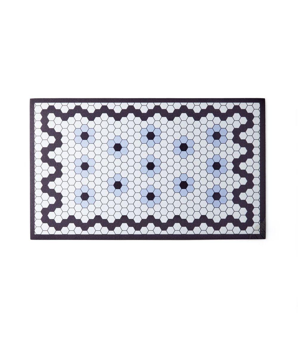 18″ x 30″ Spring Blue Mosaic Rubber Door Mat  |   Home Decor Home & Decor Home Decor