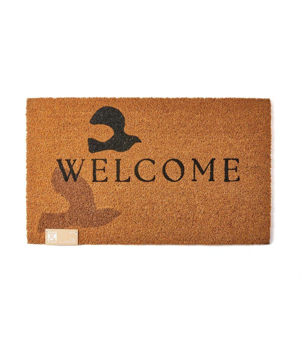 18″ x 30″ Spring Brown Welcome Birds Coir Door Mat  |   Home Decor Home & Decor Home Decor