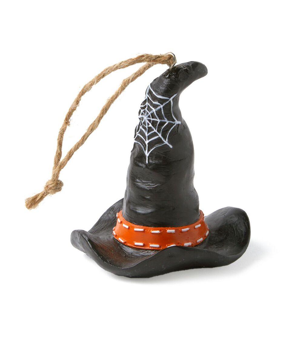 3.5″ Halloween Black Witch Hat Ornament  |   Home Decor Home & Decor Home Decor