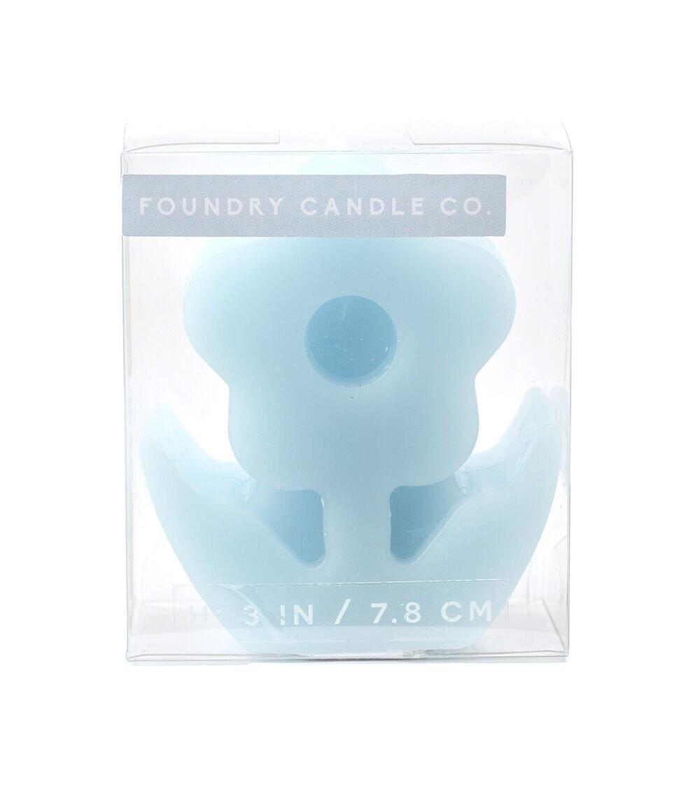 4oz Floral Scented Figural Candle Blue |   Candles & Warmers Candles & Warmers Blue