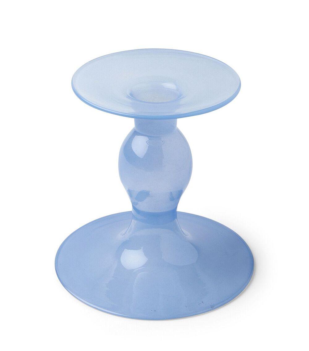 5″ Spring Glass Pillar Candle Holder Blue |   Candles & Warmers Candles & Warmers Blue