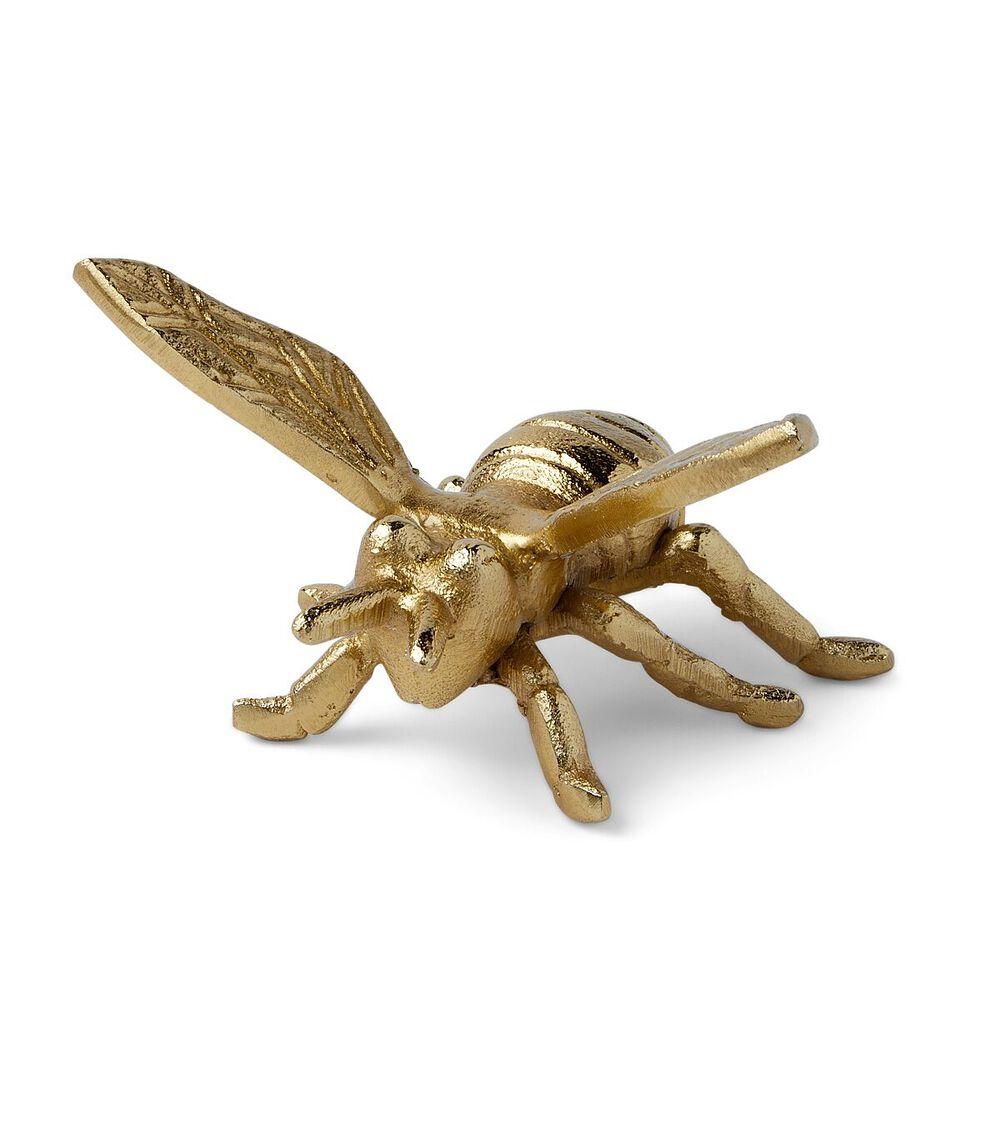 5″ Spring Gold Aluminum Bee  |   Home Decor Home & Decor Home Decor