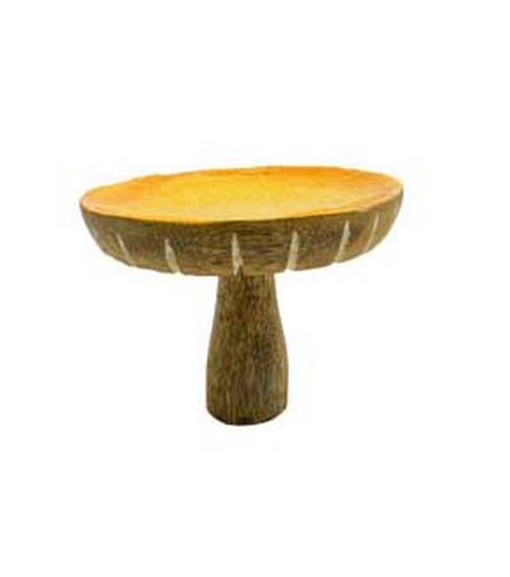 5″ Spring Orange Wood Mushroom  |   Home Decor Home & Decor Home Decor