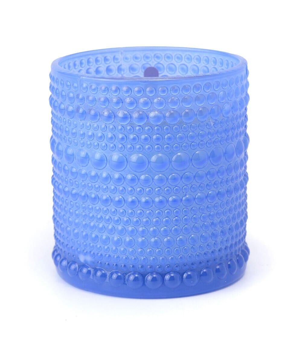 5oz Scented Textured Jar Candle Blue |   Candles & Warmers Candles & Warmers Blue