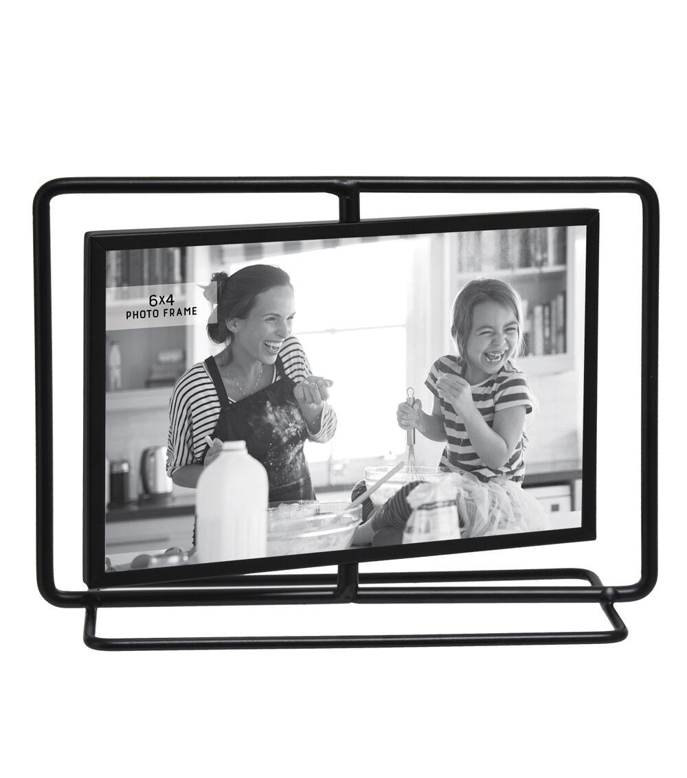 6″ x 4″ Black Metal Double Sided Picture Frame  |   Picture Frames Home & Decor Picture Frames