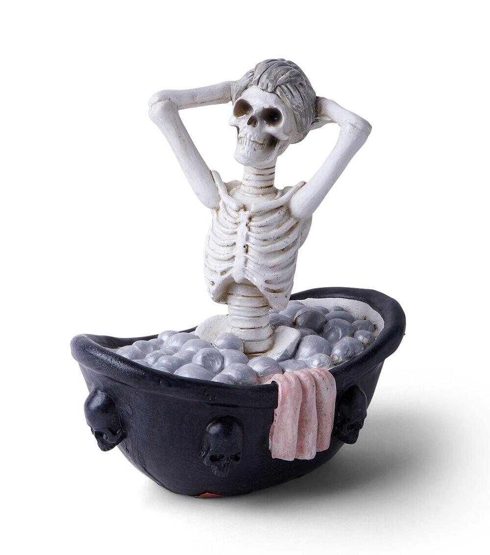 7″ Halloween Skeleton Taking a Bath  |   Home Decor Home & Decor Home Decor