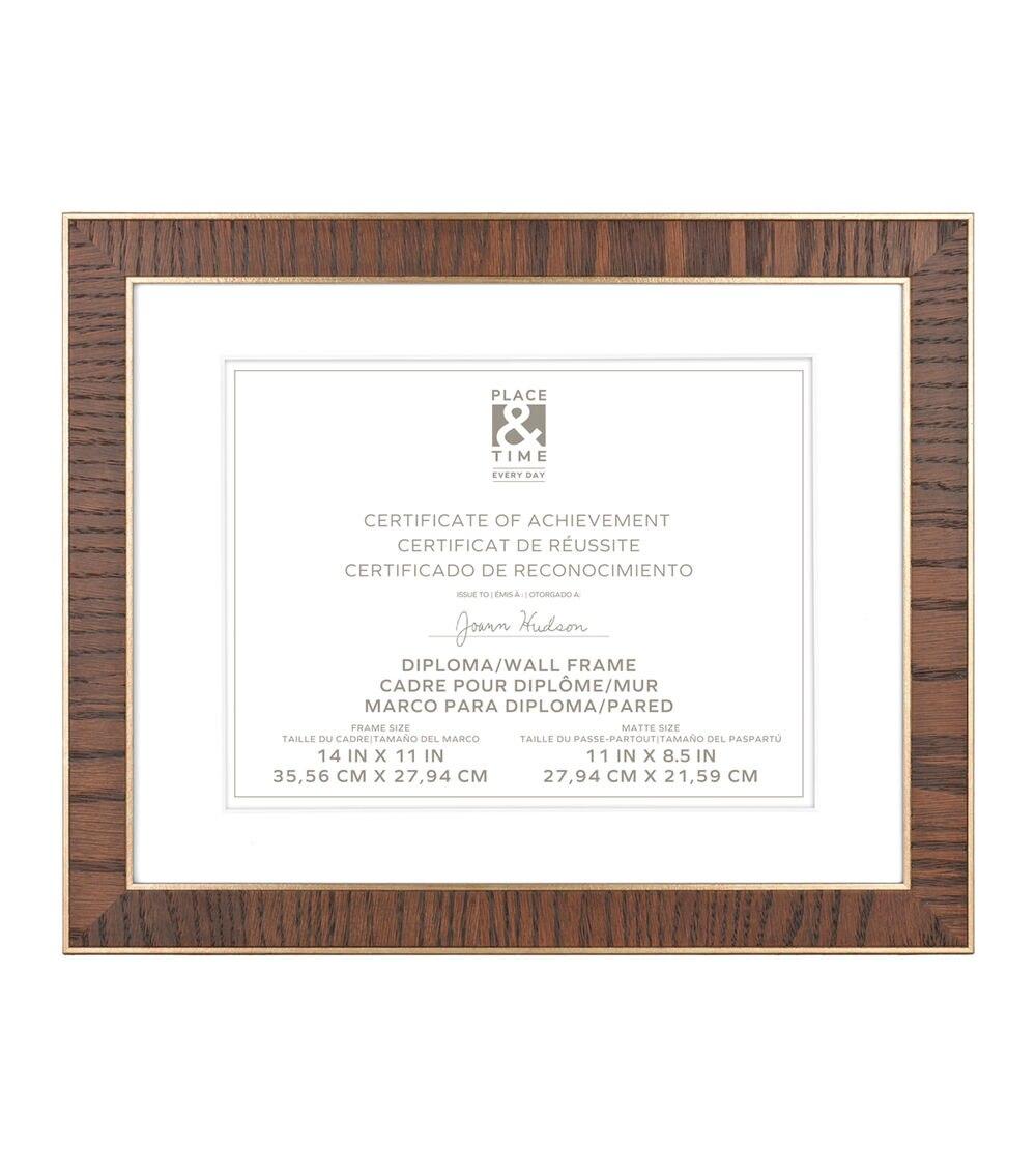 8.5″ x 11″ Espresso Certificate & Document Frame  |   Picture Frames Home & Decor Picture Frames