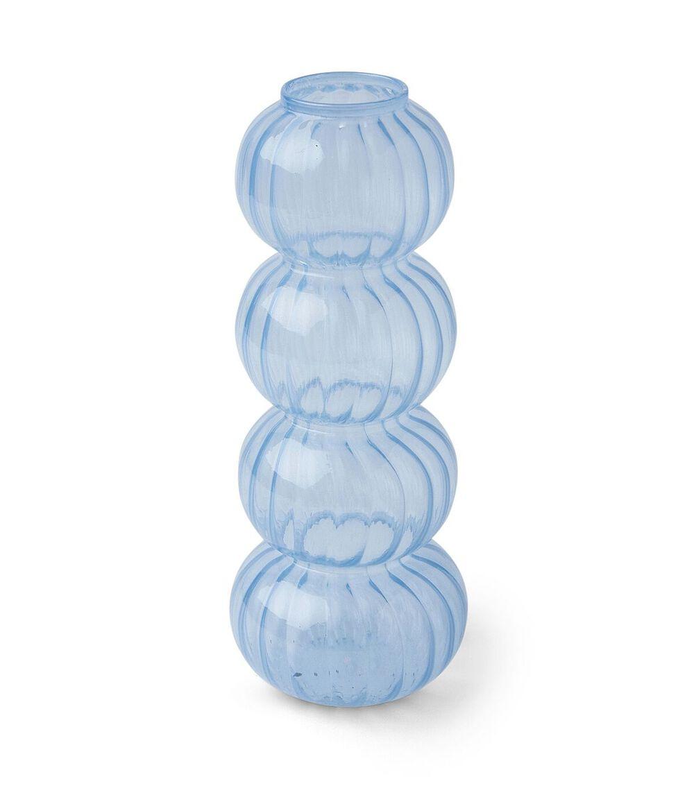 8″ Spring Glass Bubble Vase Blue |   Home Decor Home & Decor Blue