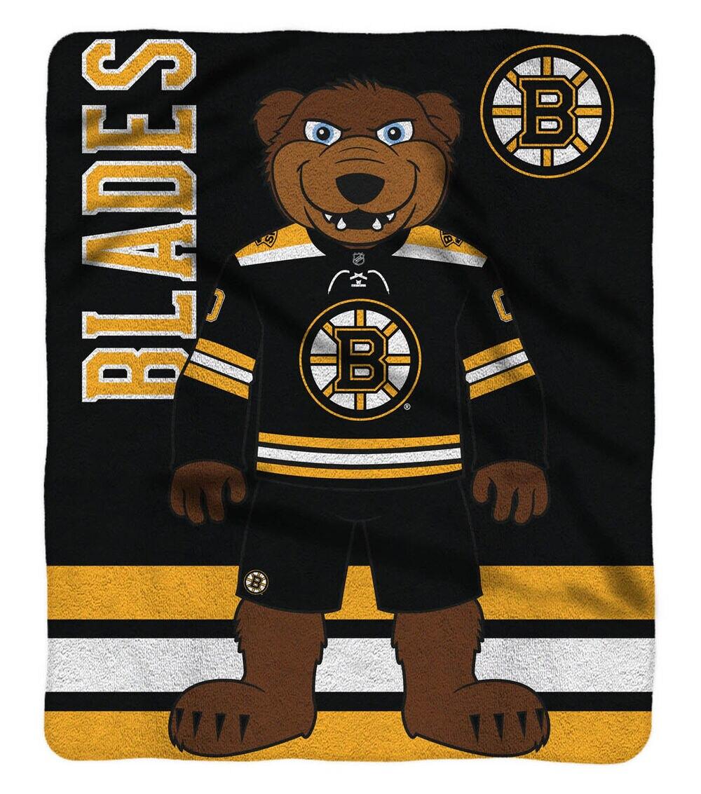 Boston Bruins Blades 60” x 80” Plush Blanket  |   Home Decor Home & Decor Home Decor