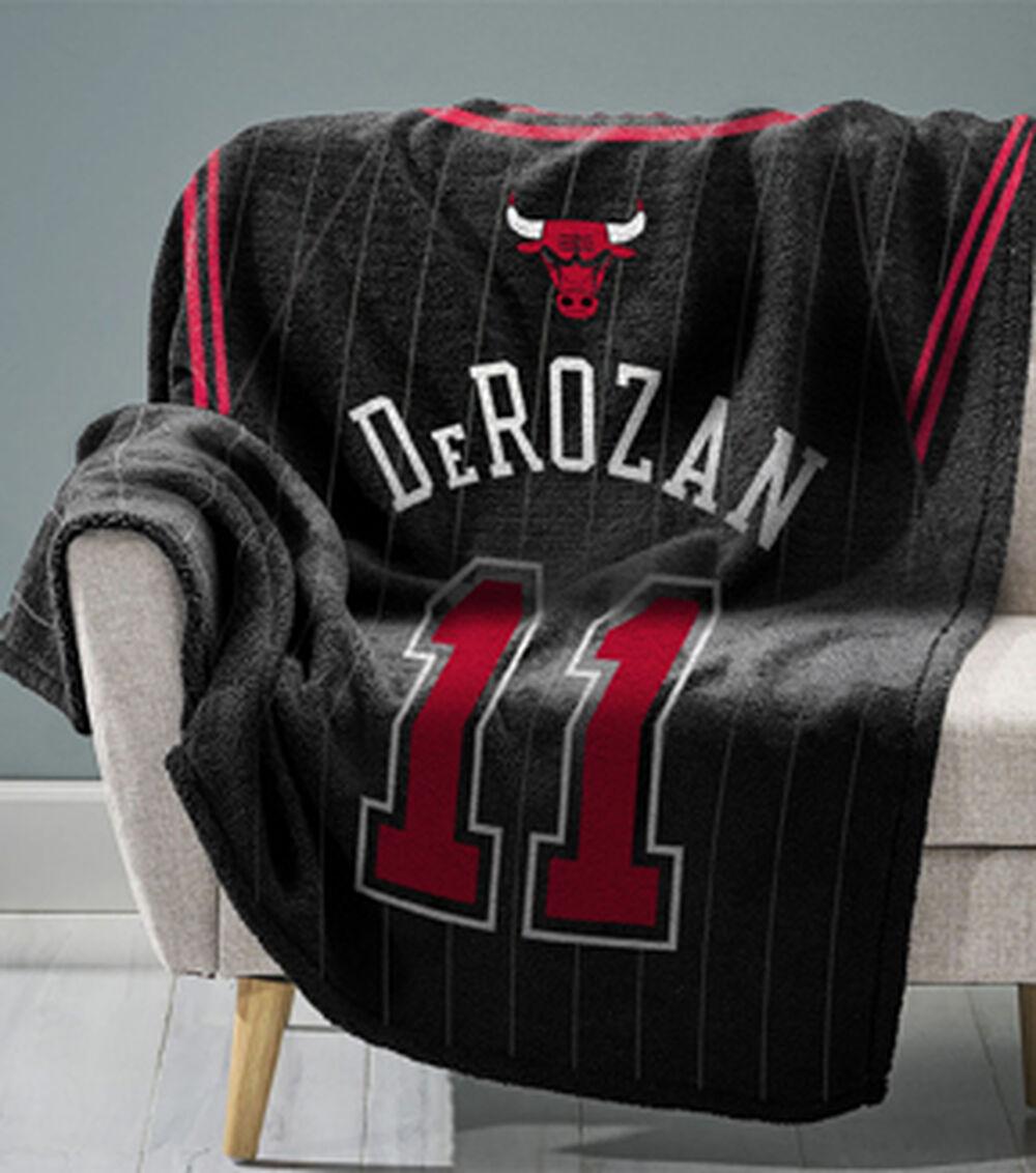 Chicago Bulls DeMar DeRozan 60” x 80” Plush Blanket  |   Home Decor Home & Decor Home Decor