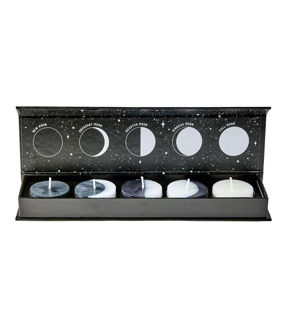 Halloween Moon Phase Unscented Tealight Candle Set 5pk  |   Candles & Warmers Candles & Warmers Candles & Warmers