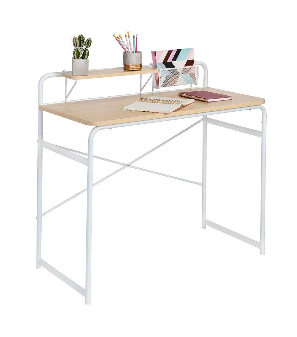 Home Office Computer Desk With Shelf  |   Home Office Home & Decor Home Office