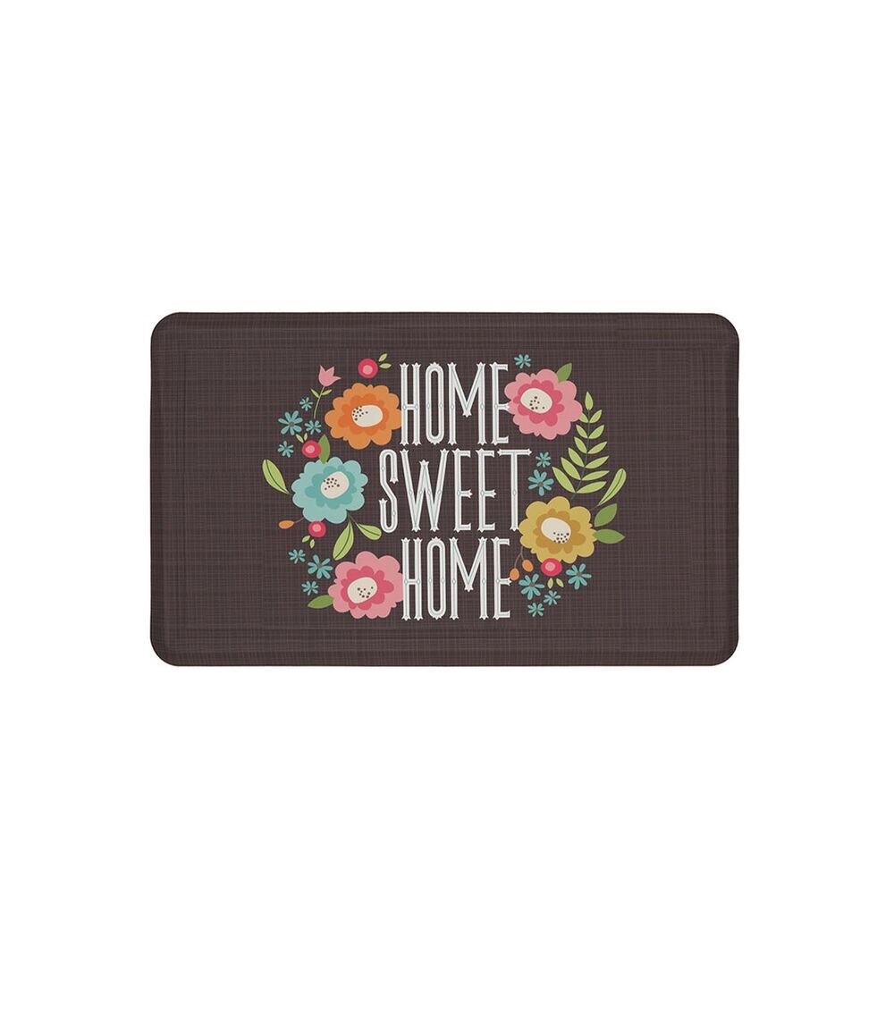 Home Sweet Home Kitchen Mat Multi 1′ 6″ x 2′ 6″  |   Home Decor Home & Decor Home Decor