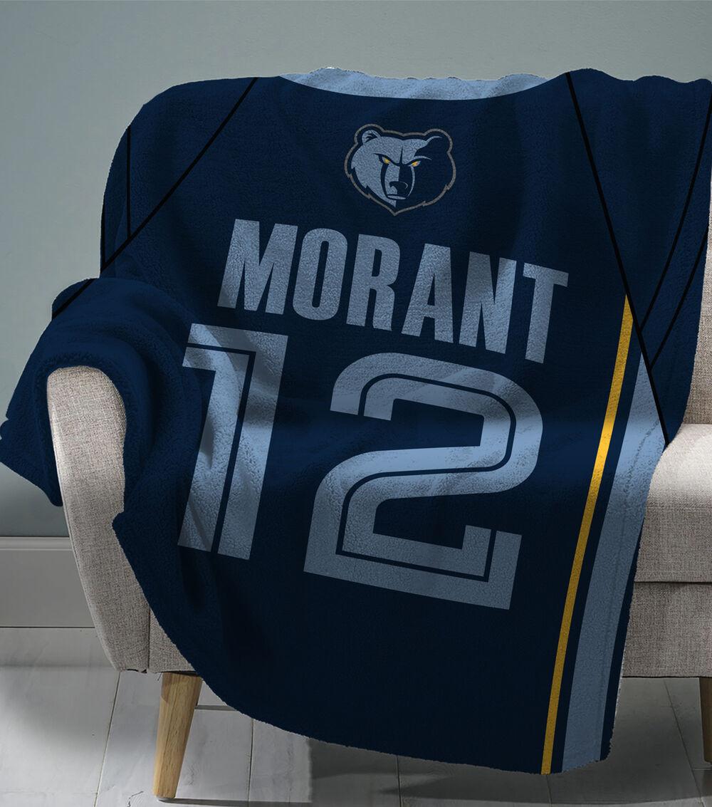 Memphis Grizzlies Ja Morant 60” x 80” Plush Blanket  |   Home Decor Home & Decor Home Decor