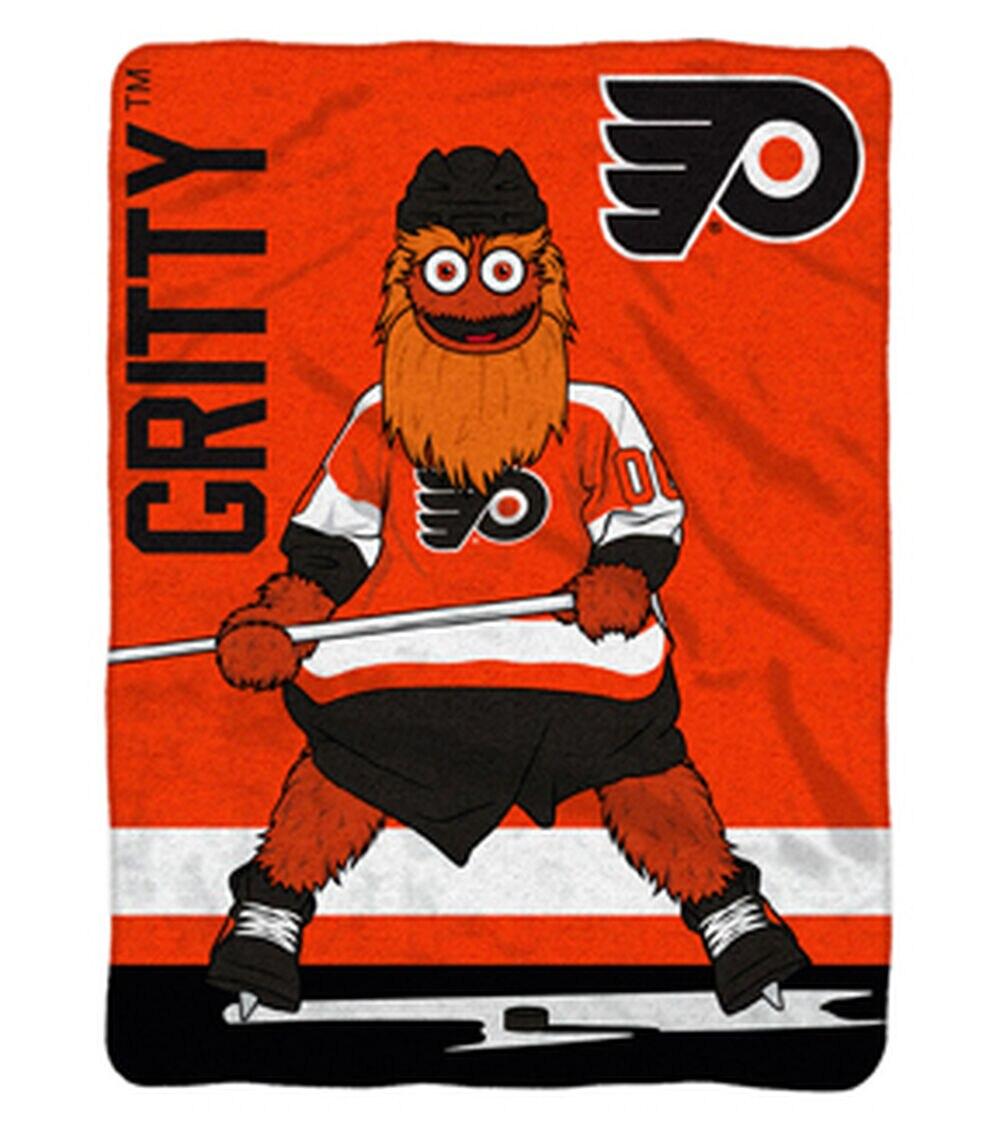 Philadelphia Flyers Gritty 60” x 80” Plush Blanket  |   Home Decor Home & Decor Home Decor