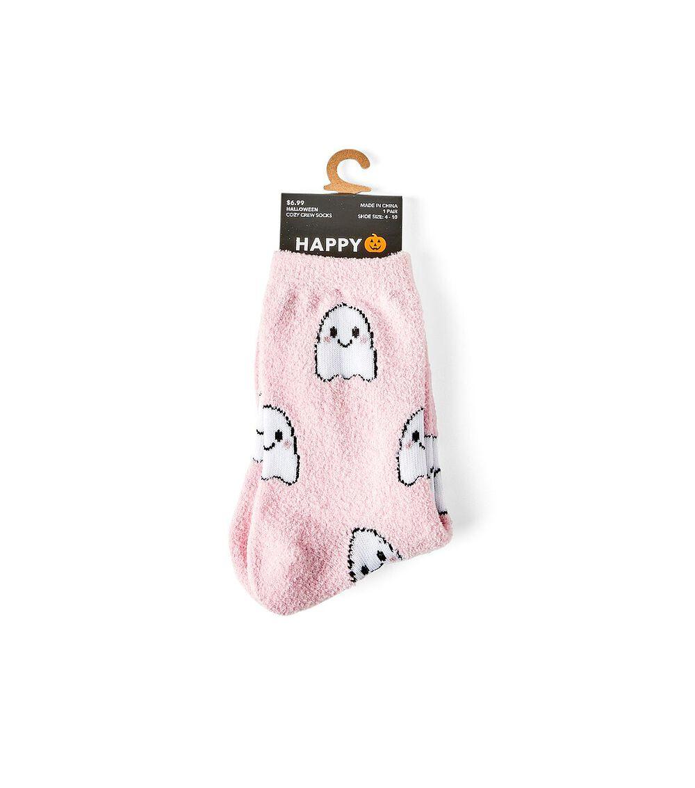 1 Pair Halloween Ghost Allover Cozy Crew Socks  |   Beauty & Personal Accessories Beauty & Personal Accessories Beauty & Personal Accessories