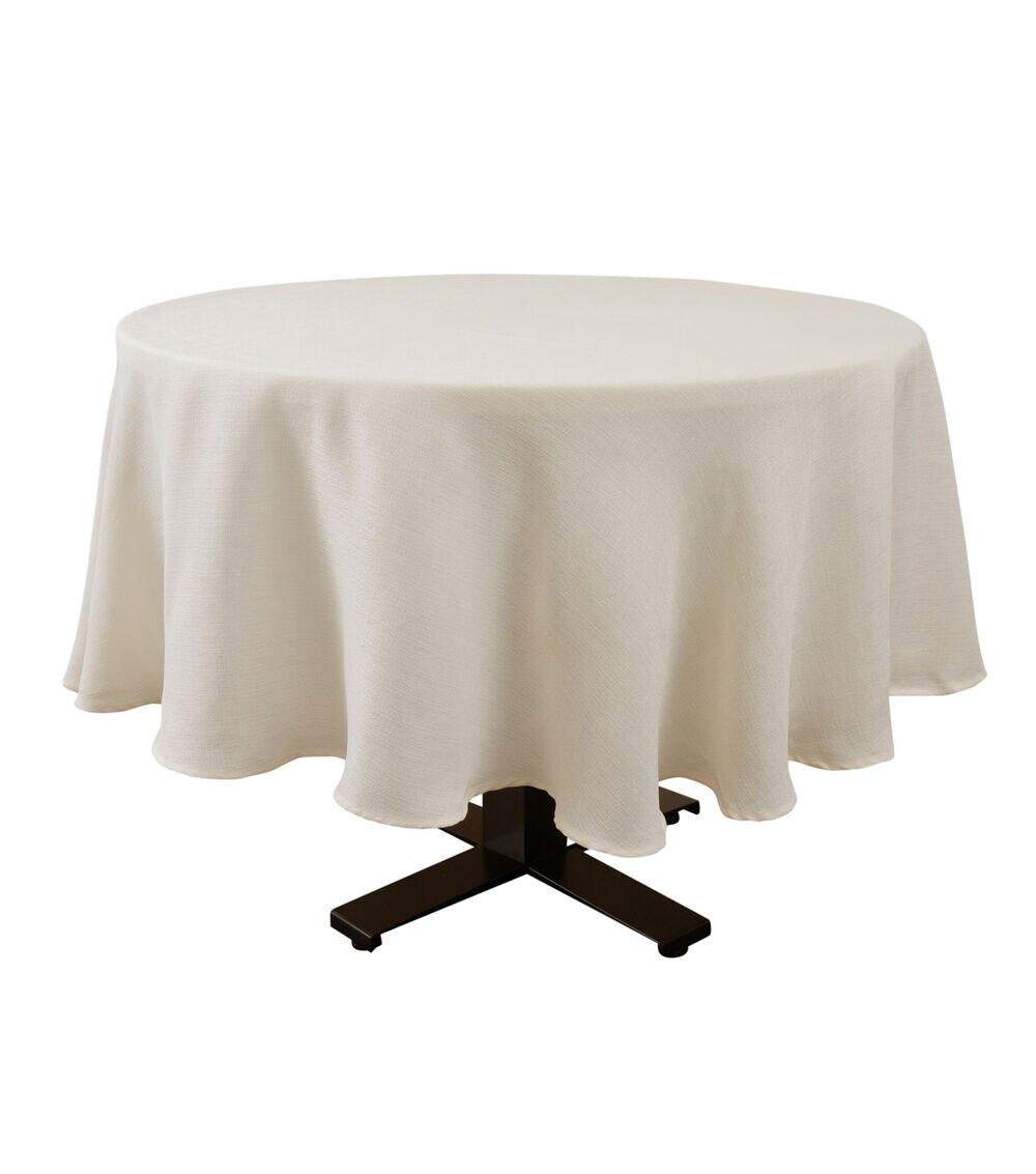 70″ Round Chic & Rustic Tablecloth Cashmere |   Kitchen Decor Home & Decor Cashmere