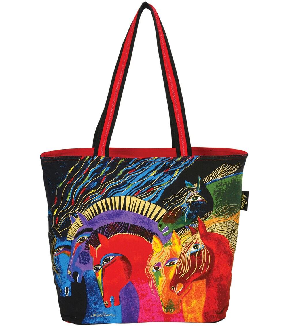 Shoulder Tote 19”x7”x15” Wild Horses of Fire  |   Beauty & Personal Accessories Beauty & Personal Accessories Beauty & Personal Accessories