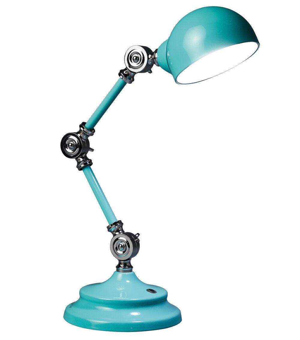 15.5″ Teal Revive LED Desk Lamp With USB Port Blue |   Home Office Home & Decor Blue