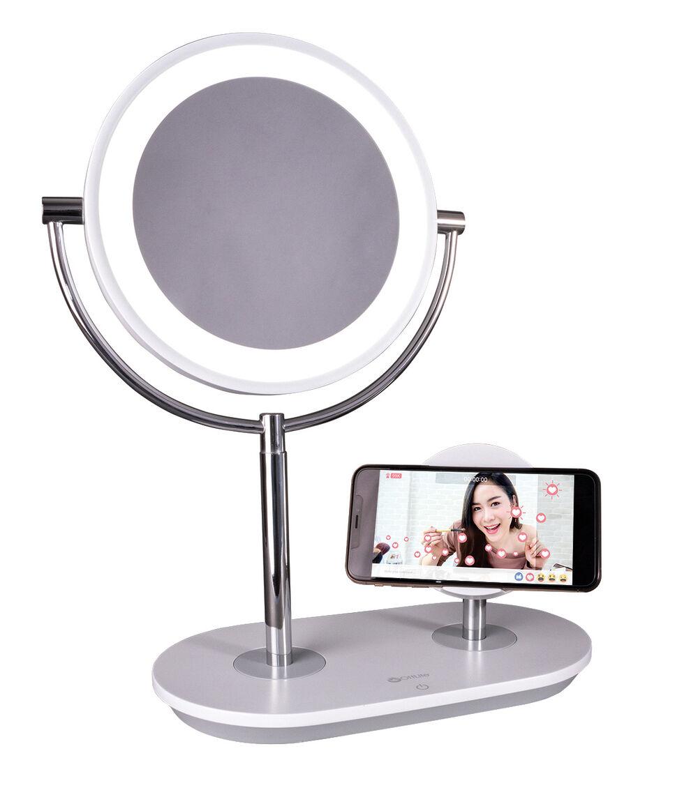 16″ LED Makeup Mirror With USB & Wireless Charging Stand  |   Home Office Home & Decor Home Office