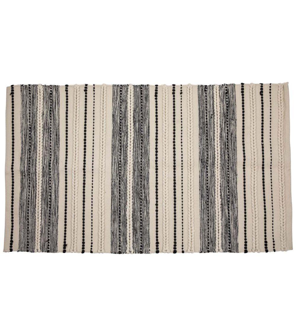 3.5′ x 2.25′ Summer Cream Twisted Handloom Outdoor Rug  |   Outdoor Decor Home & Decor Outdoor Decor