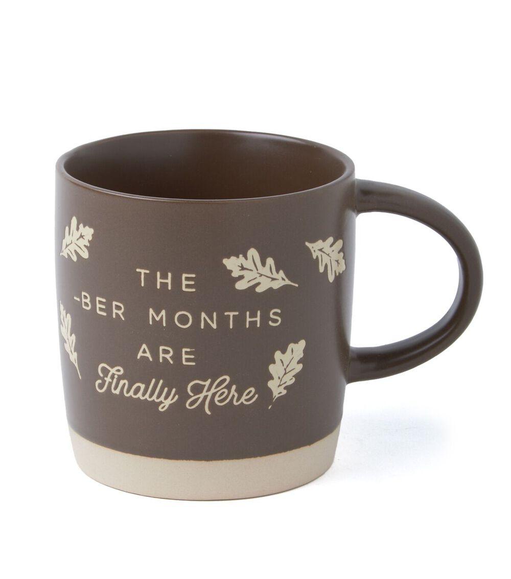 16oz Fall the Ber Months Are Finally Here on Brown Mug  |   Kitchen Decor